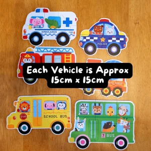 Jigsaw Puzzles in Box - Vehicles