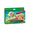 Junior Dacstrix Triangle Wax Crayons Pk12