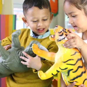 4pc Jumbo Safari Animal Toys for Big Imaginations