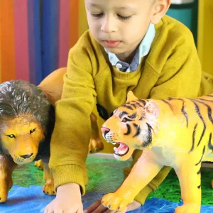 4pc Jumbo Safari Animal Toys for Big Imaginations