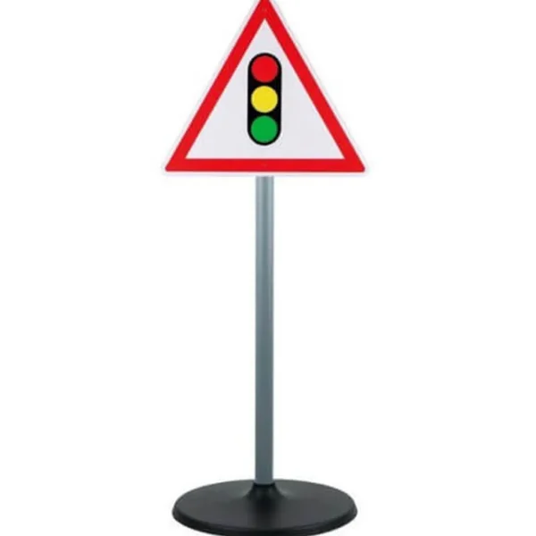 Road Safety Traffic Signs 5Pc & Parking Barrier Set.