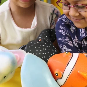 Sea Animal Hand Puppets - Set of 4