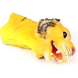 Set of 2 Lion & Tiger Animal Hand Puppets