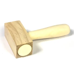 Wooden Pattern Hammers & Stampers Set Of 9