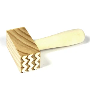 Wooden Pattern Hammers & Stampers Set Of 9