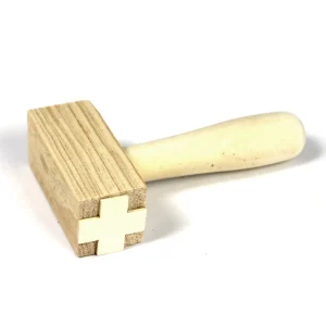 Wooden Pattern Hammers & Stampers Set Of 9